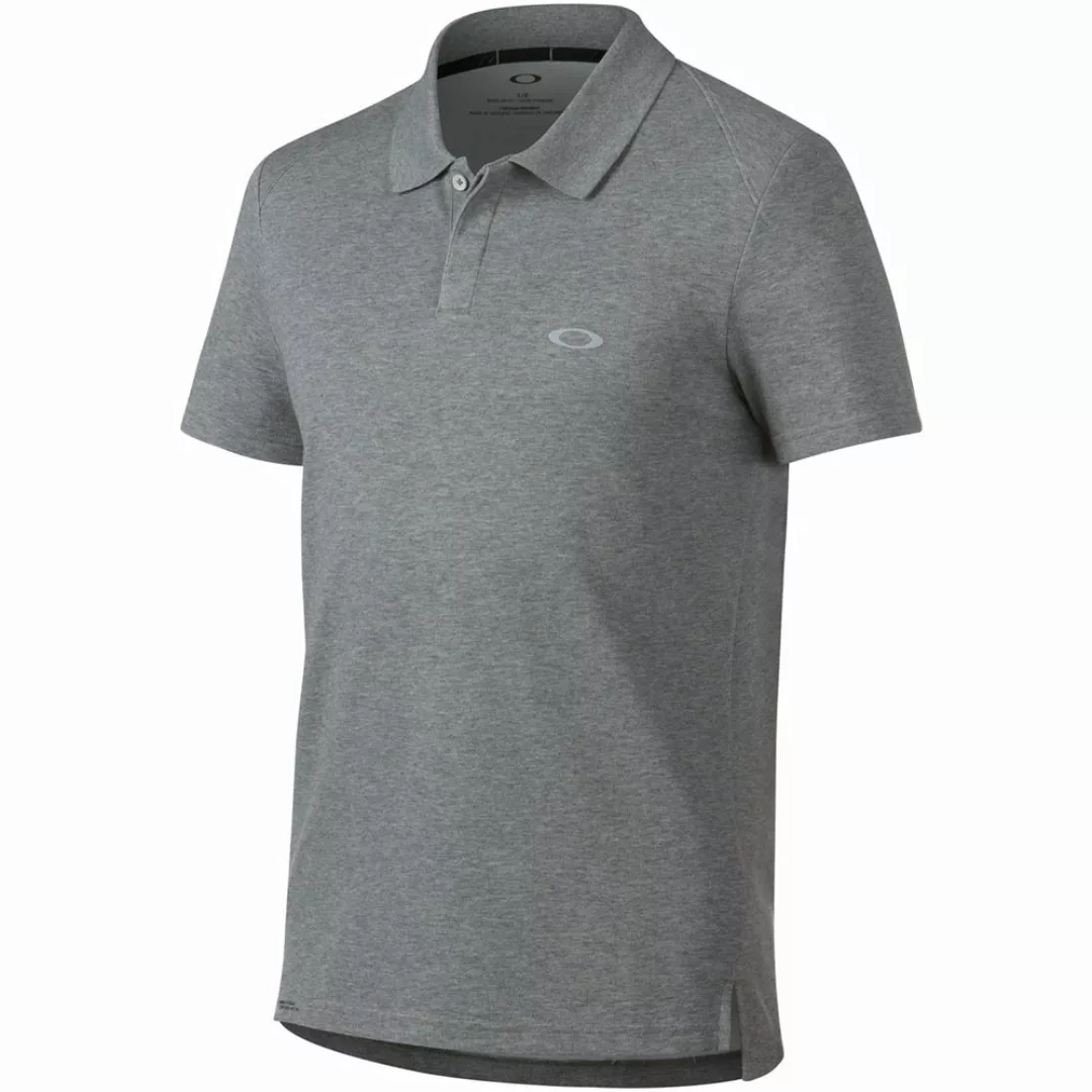 Oakley Link Short-Sleeve Herren-Poloshirt Athletic Heather Grey günstig online kaufen