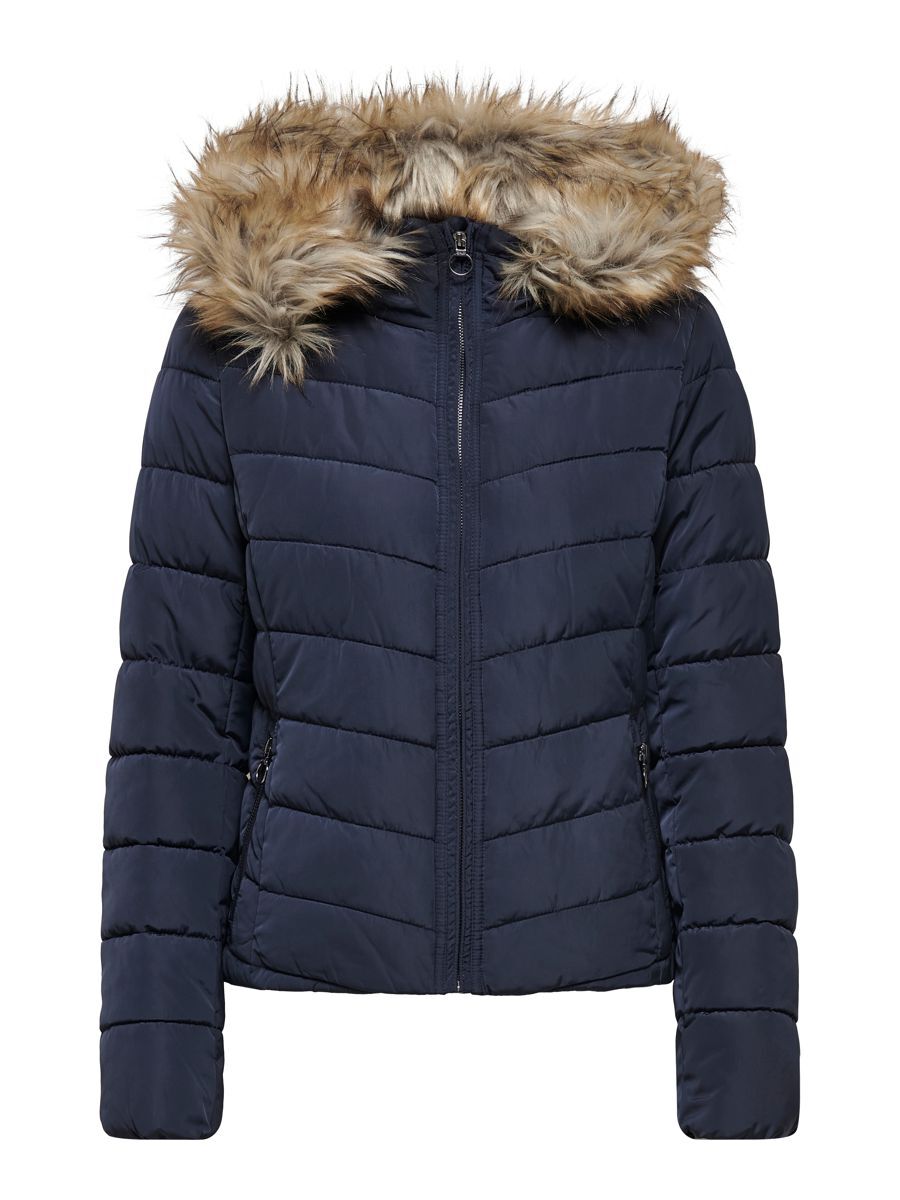 ONLY Kurze Steppjacke Damen Blau günstig online kaufen