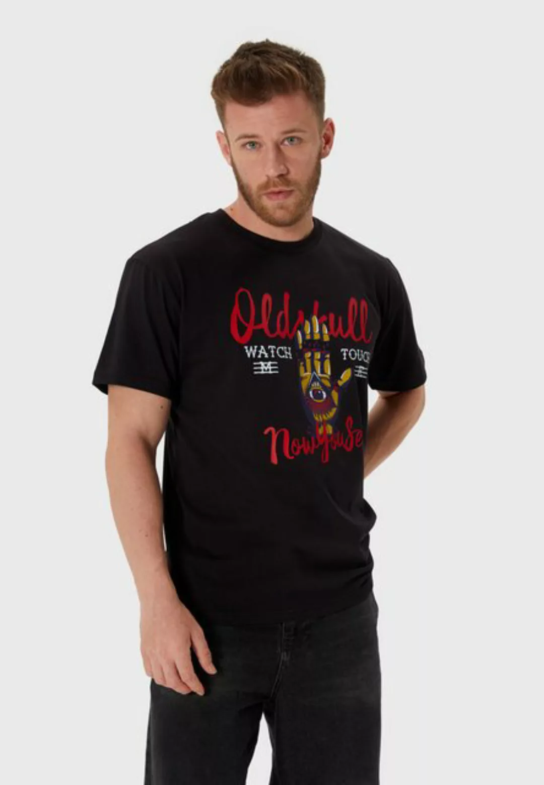 Oldskull T-Shirt Retro Inspiration Logo Graphic günstig online kaufen