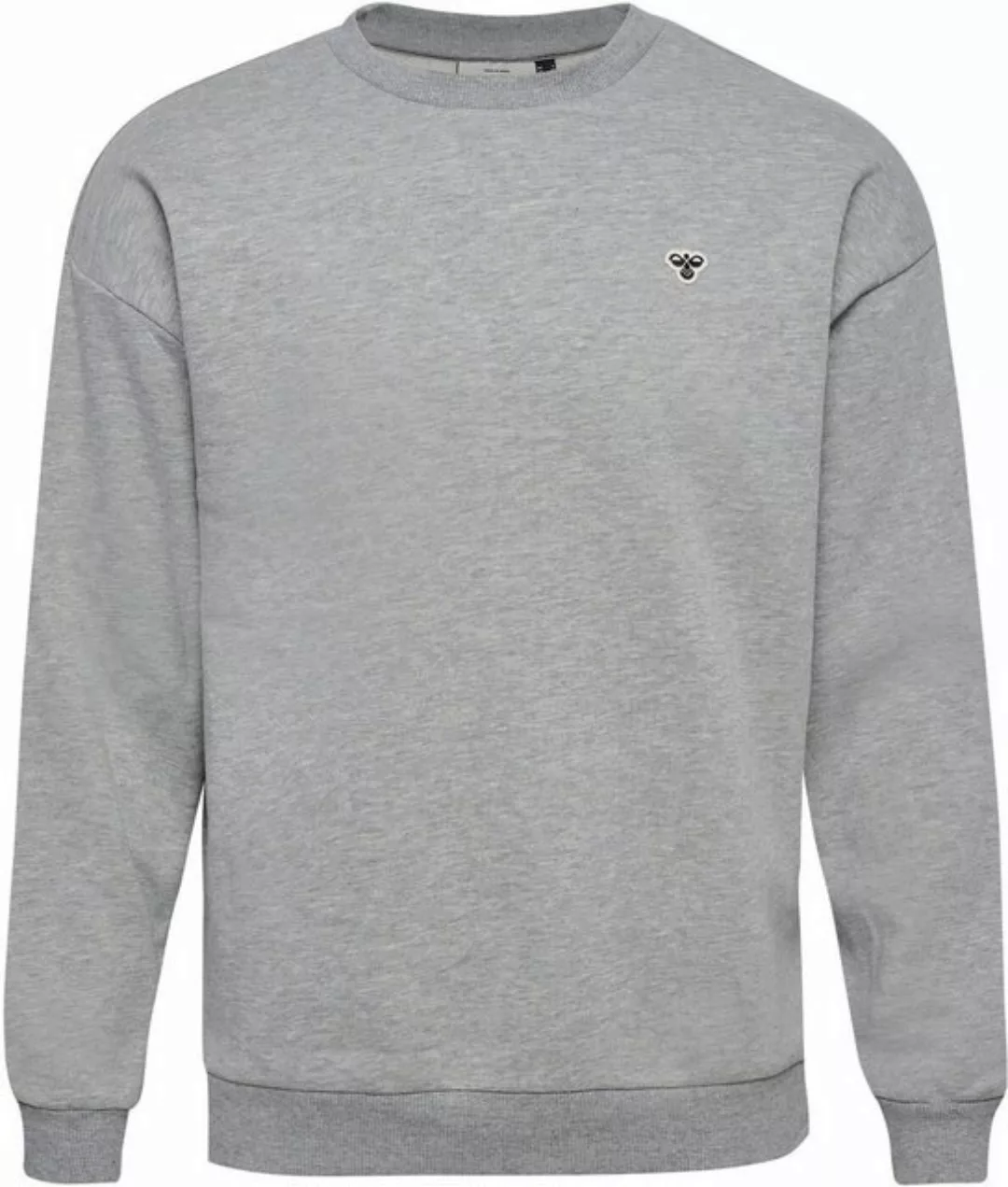 hummel Sweatshirt hmlLOOSE CREWNECK BEE GREY MELANGE günstig online kaufen