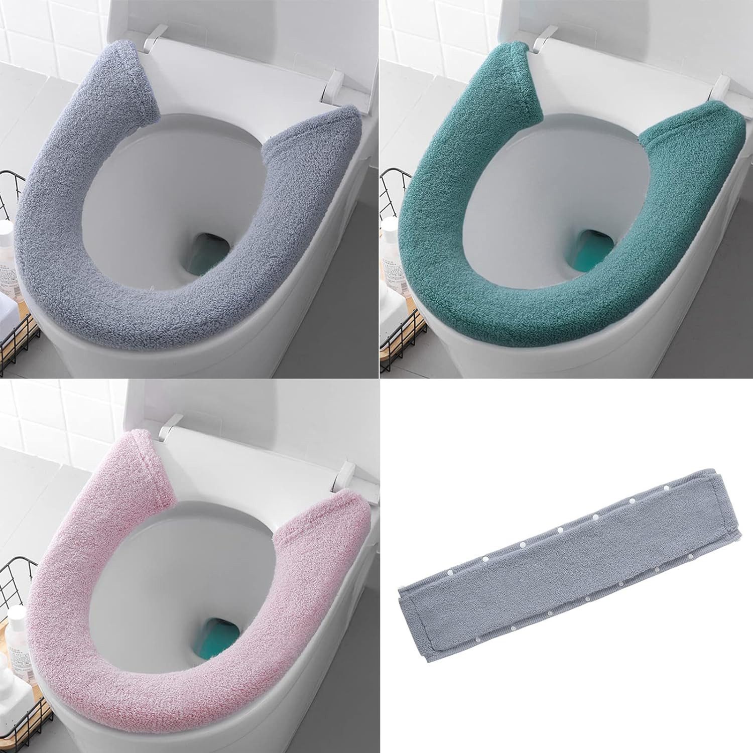 BYSURE Toilettensitzerhöhung, 3er-Pack Thermo-Toilettensitze günstig online kaufen