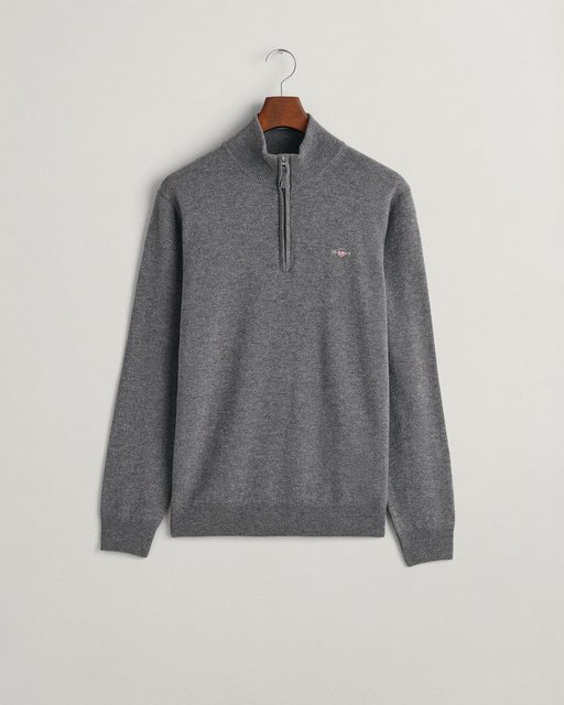 Gant Strickpullover SUPERFINE LAMBSWOOL HALF ZIP günstig online kaufen