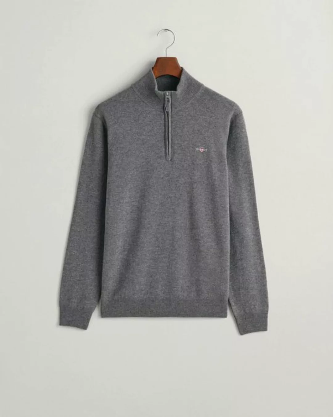 Gant Strickpullover SUPERFINE LAMBSWOOL HALF ZIP günstig online kaufen