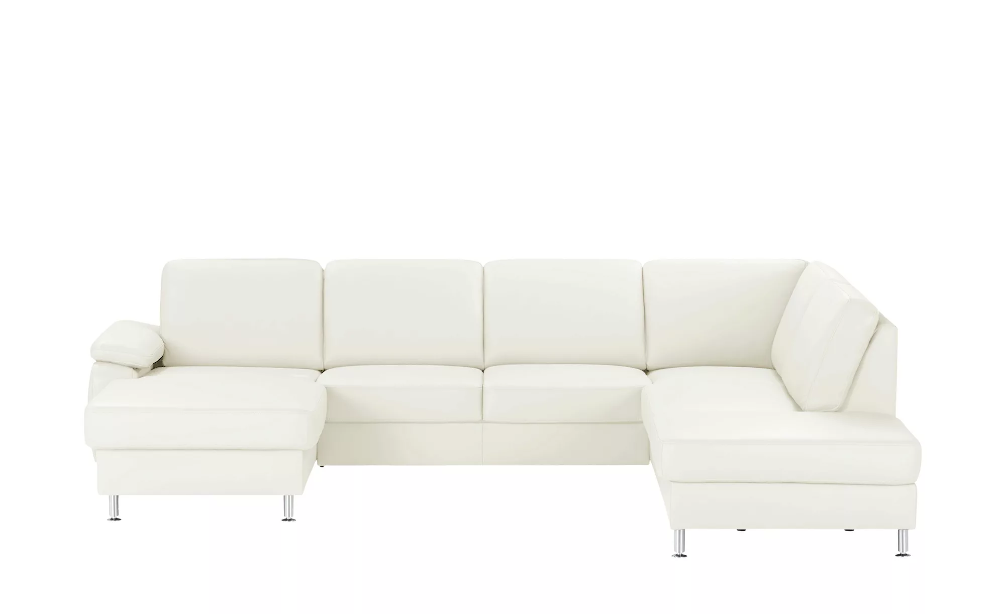 meinSofa Wohnlandschaft  Kathi - weiß - 86 cm - Polstermöbel > Sofas > Lede günstig online kaufen