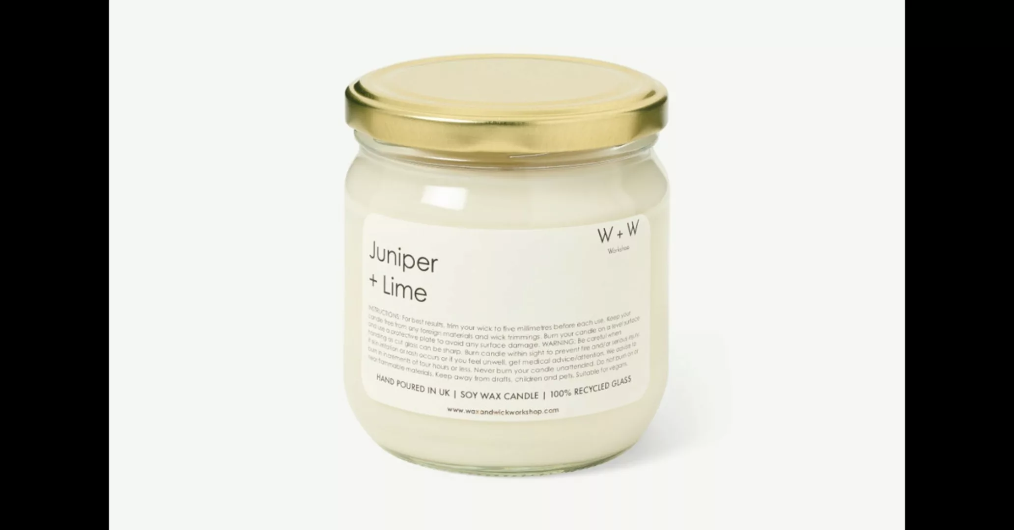 Wax + Wick Juniper & Lime Kerze - MADE.com günstig online kaufen