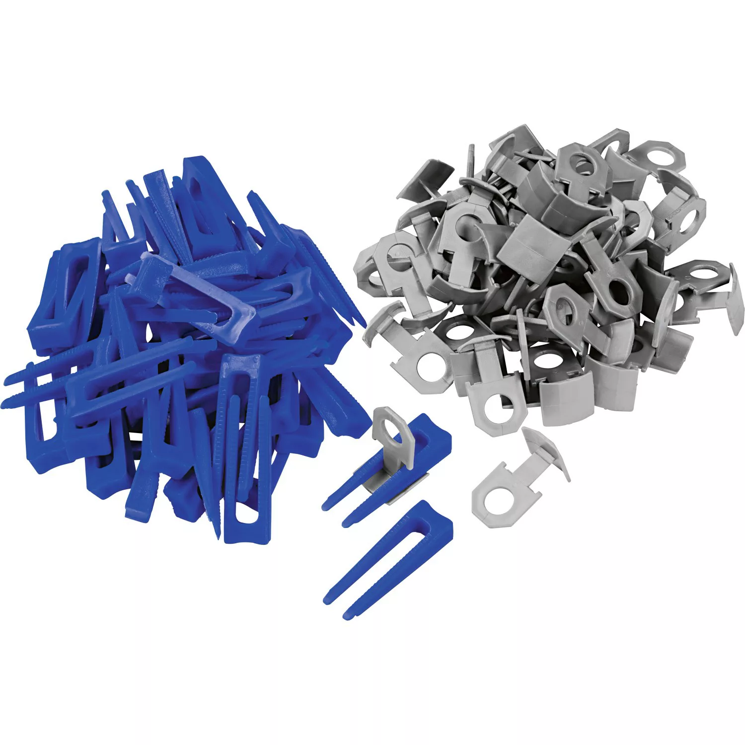 LUX-TOOLS Nivellierhilfe 50 Keile + 50 Clips 1,5 mm günstig online kaufen