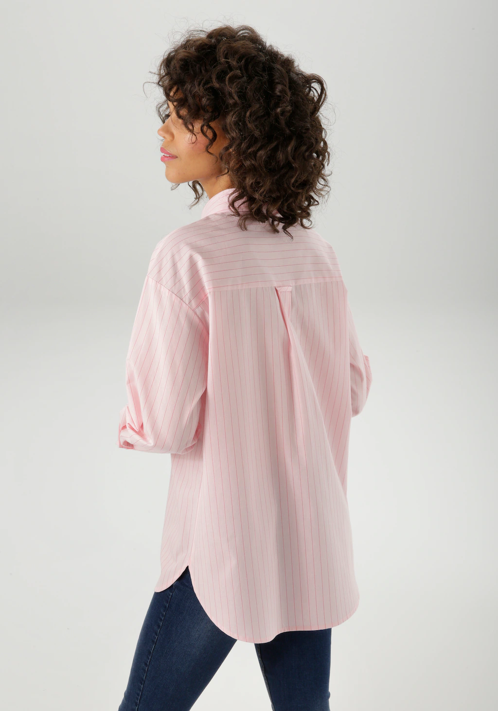 Aniston CASUAL Hemdbluse, im Streifen-Dessin - NEUE KOLLEKTION günstig online kaufen
