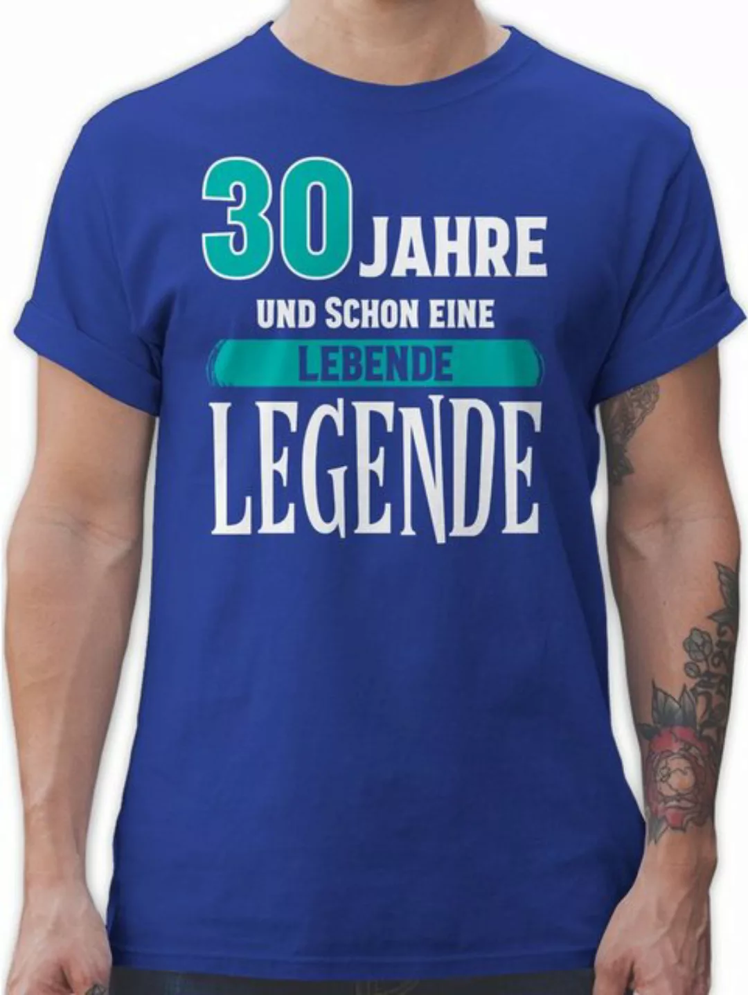 Shirtracer T-Shirt Dreißigster Legende Fun Geschenk - 30. Geburtstag - Herr günstig online kaufen