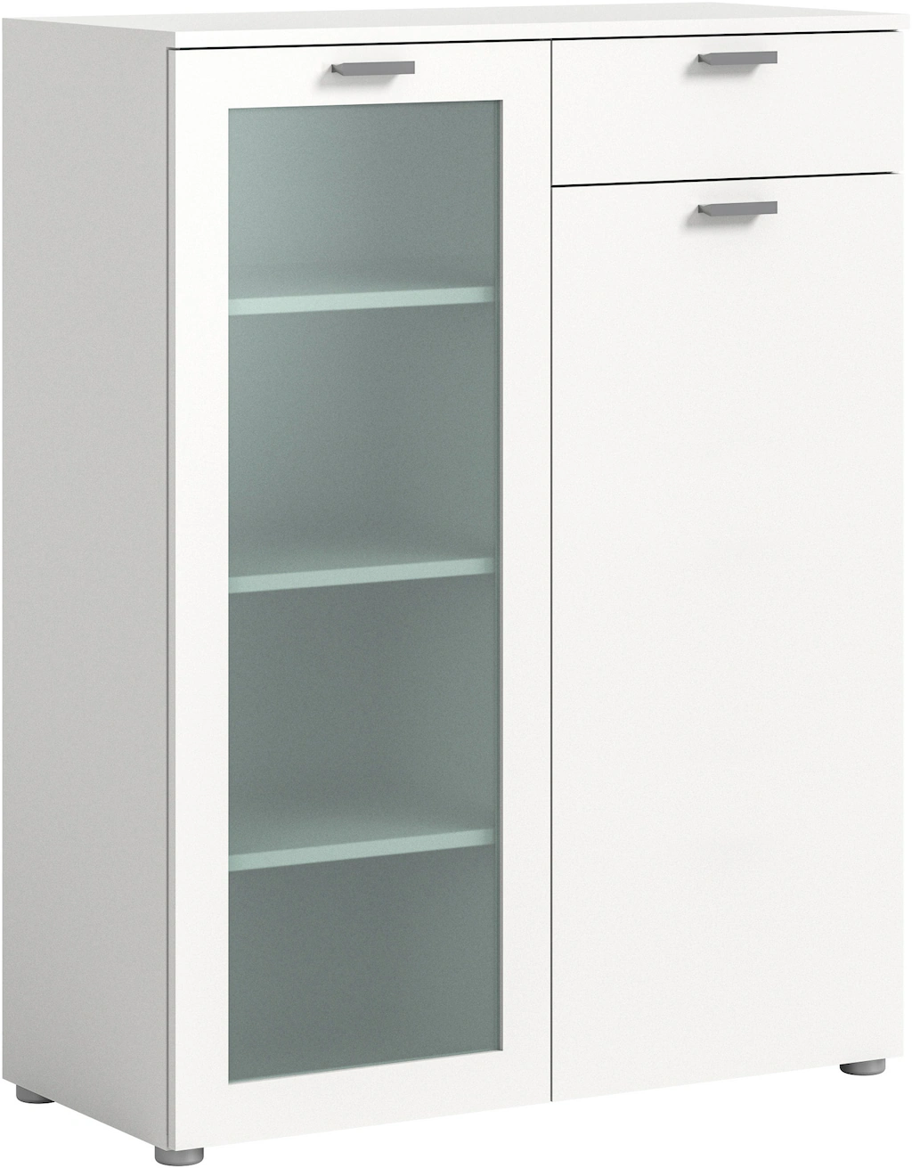 INOSIGN Highboard "Onex, Breite 90 cm, mit Glastür, vielseitig einsetzbar", günstig online kaufen