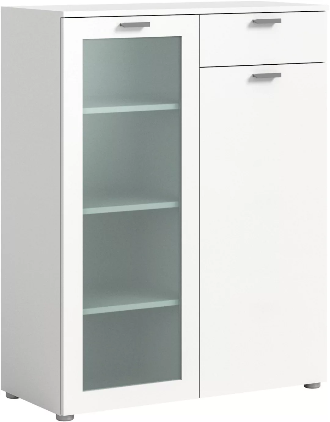 INOSIGN Highboard "Onex, Breite 90 cm, mit Glastür, vielseitig einsetzbar", günstig online kaufen