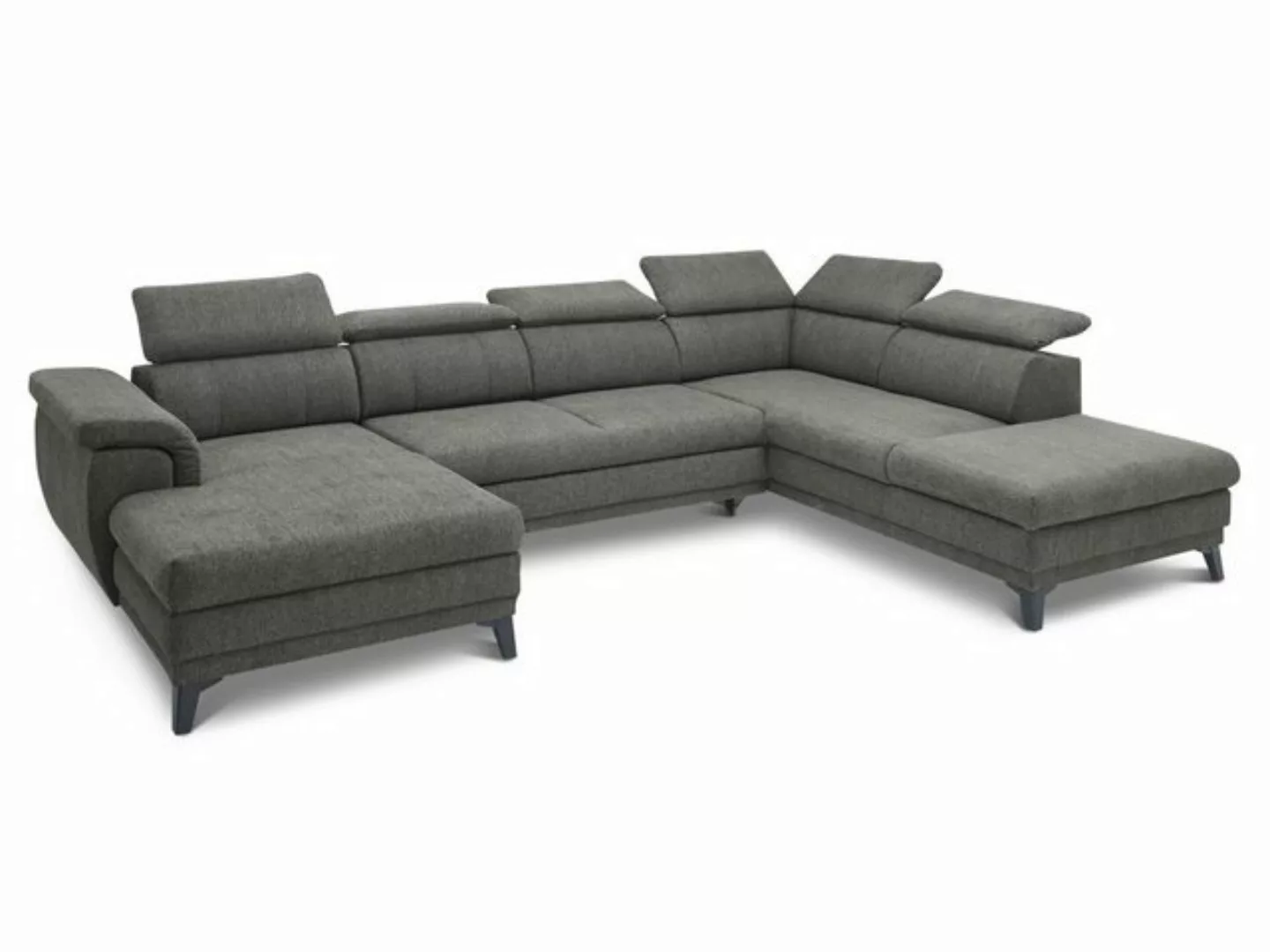 HARPER Polsterecke Polsterecke HARPER BELFAST U-F 175x231 cm grau Ecksofa W günstig online kaufen