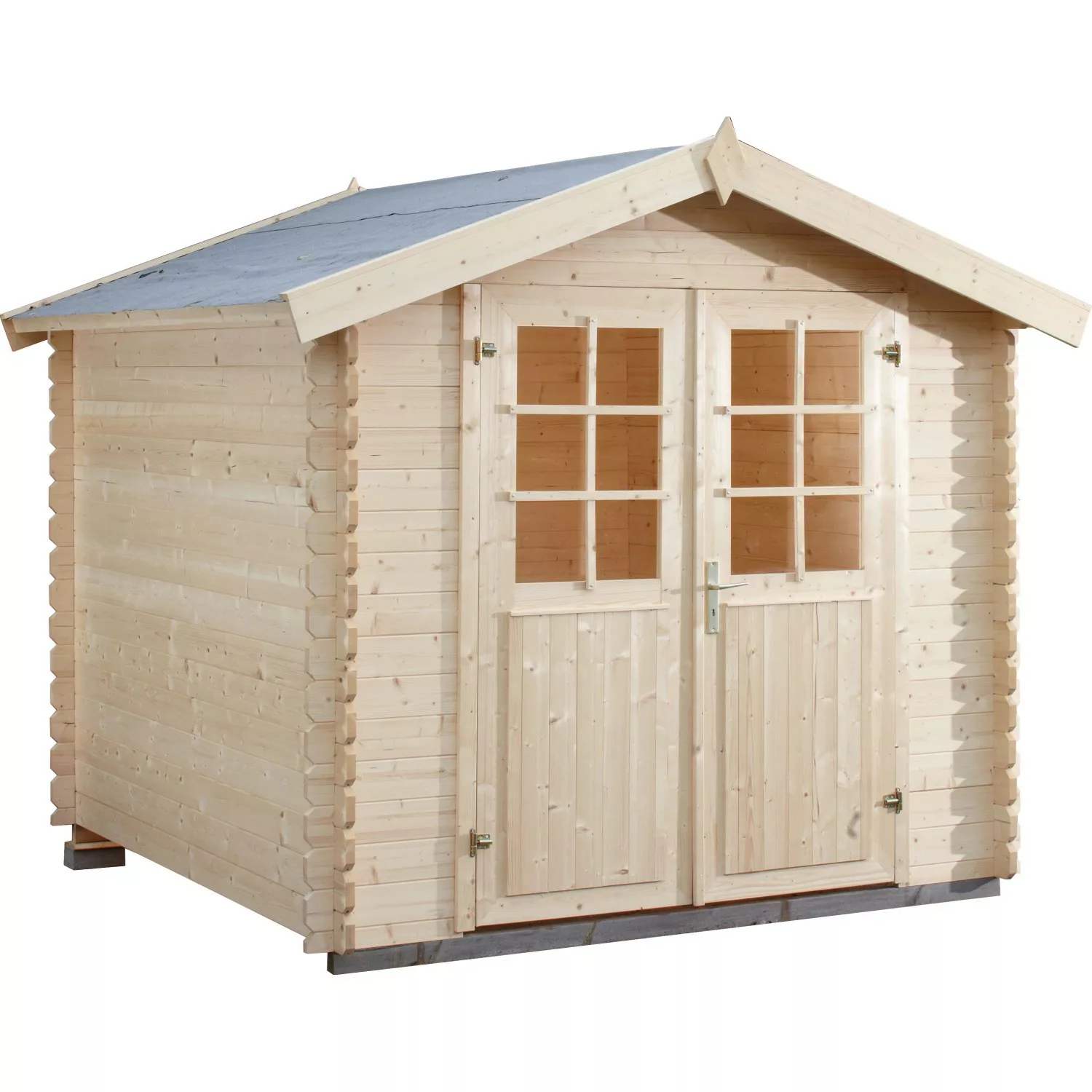 Wolff Finnhaus Holz-Gartenhaus Lyon-B B x T: 230 cm x 230 cm günstig online kaufen