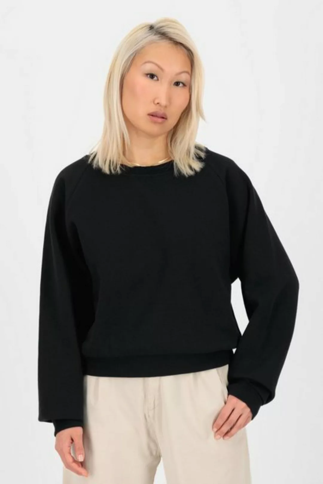 Alife & Kickin Sweatshirt TeonaAK A Oversize Sweatshirt Damen Rundhalspullo günstig online kaufen
