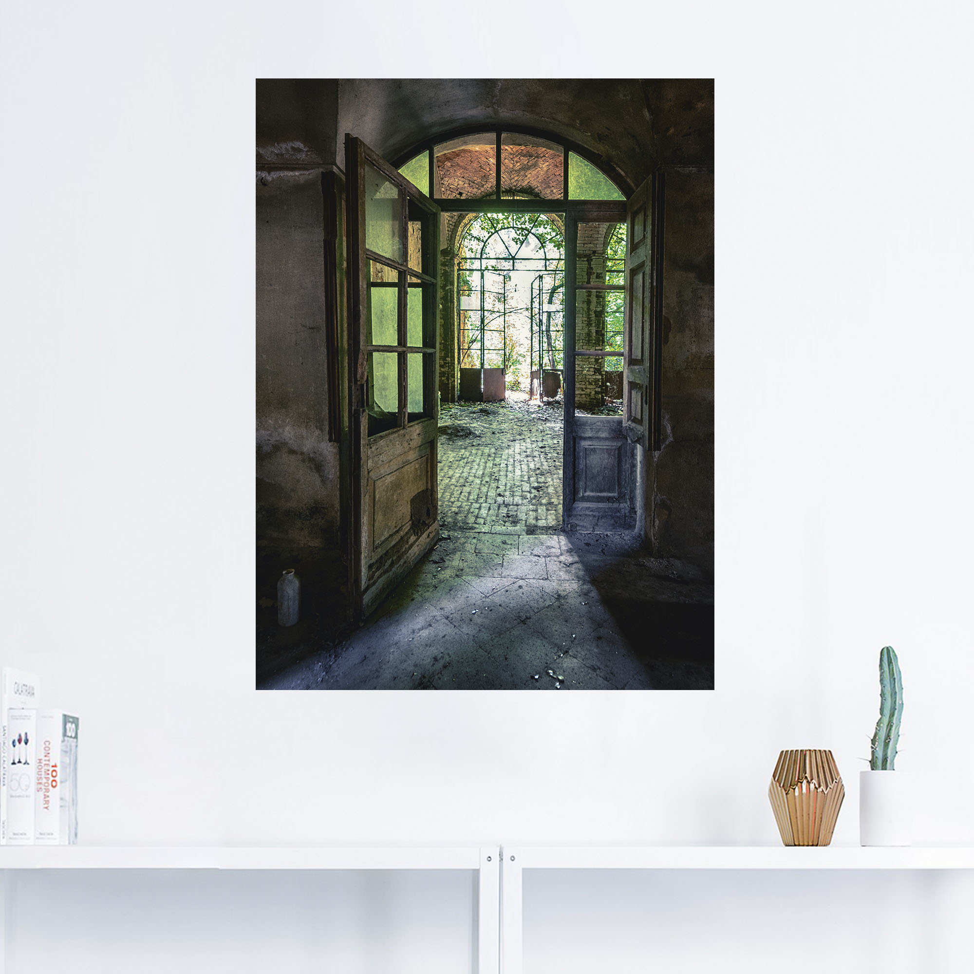 Artland Wandbild »Lost Place - alte Tür Fenster«, Fenster & Türen, (1 St.), günstig online kaufen