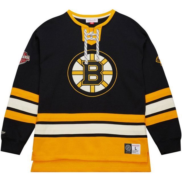 Mitchell & Ness Kapuzenpullover Boston Bruins NHL LaceUp Heritage günstig online kaufen