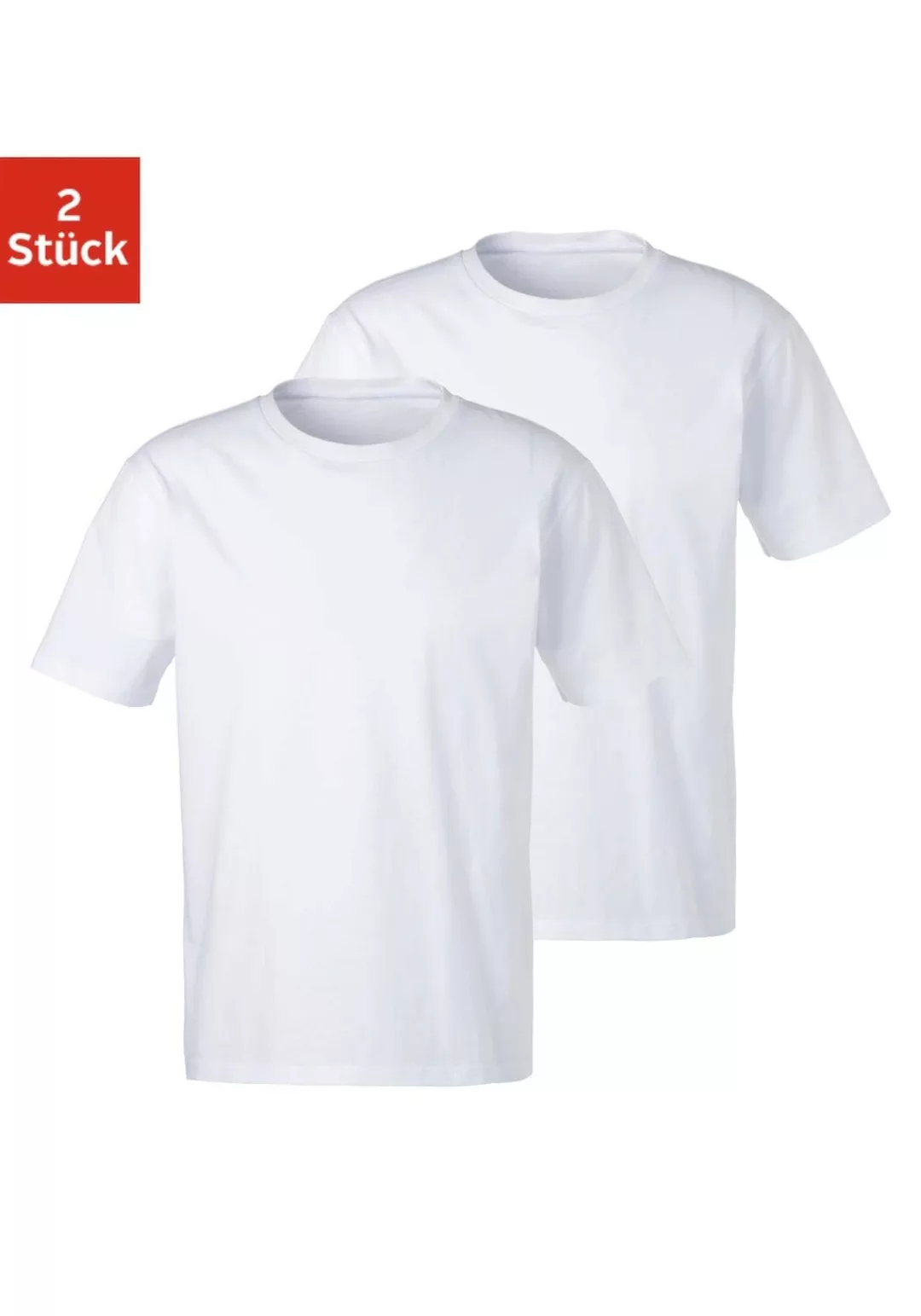 Bench. Loungewear T-Shirt (2er-Pack) Basic in uni günstig online kaufen