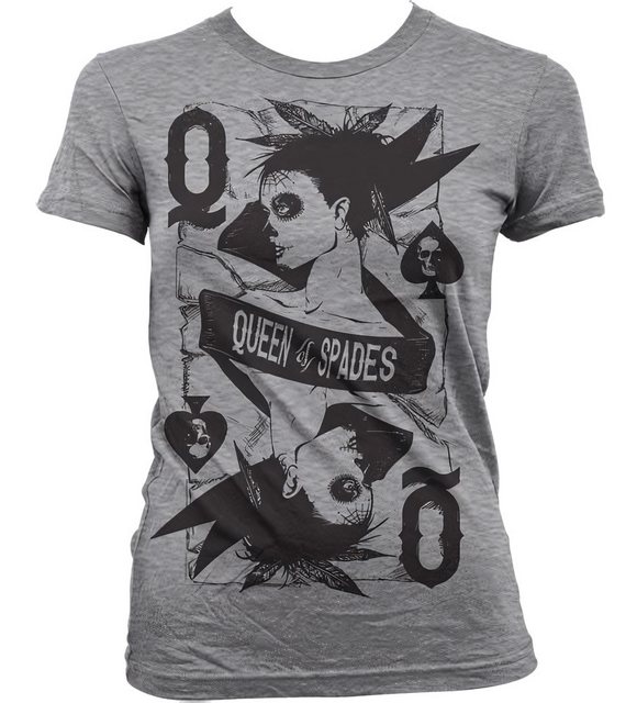 Hybris T-Shirt Queen Of Spades Girly T-Shirt günstig online kaufen