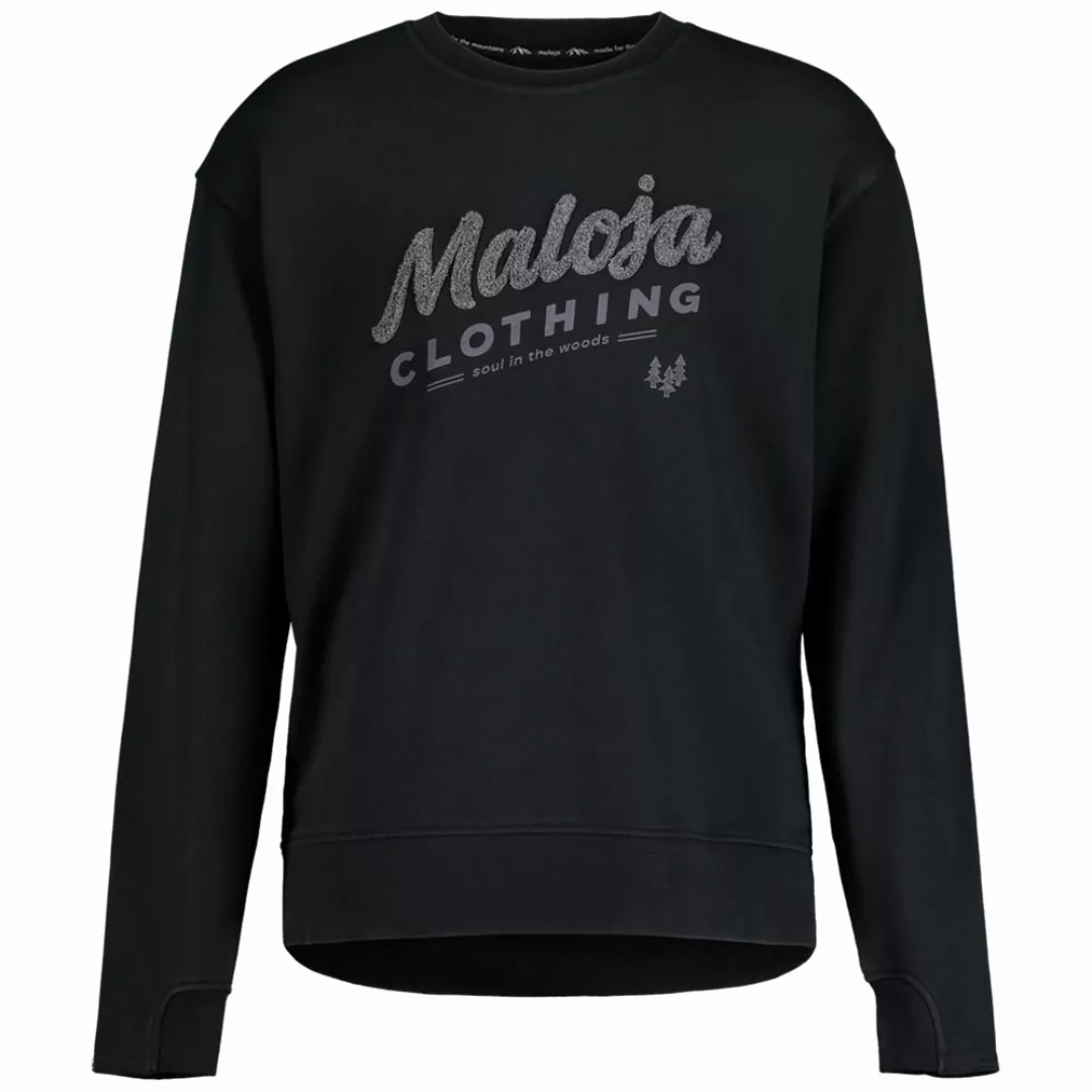 Maloja HirtentaeschelM Sweat Shirt Moonless günstig online kaufen