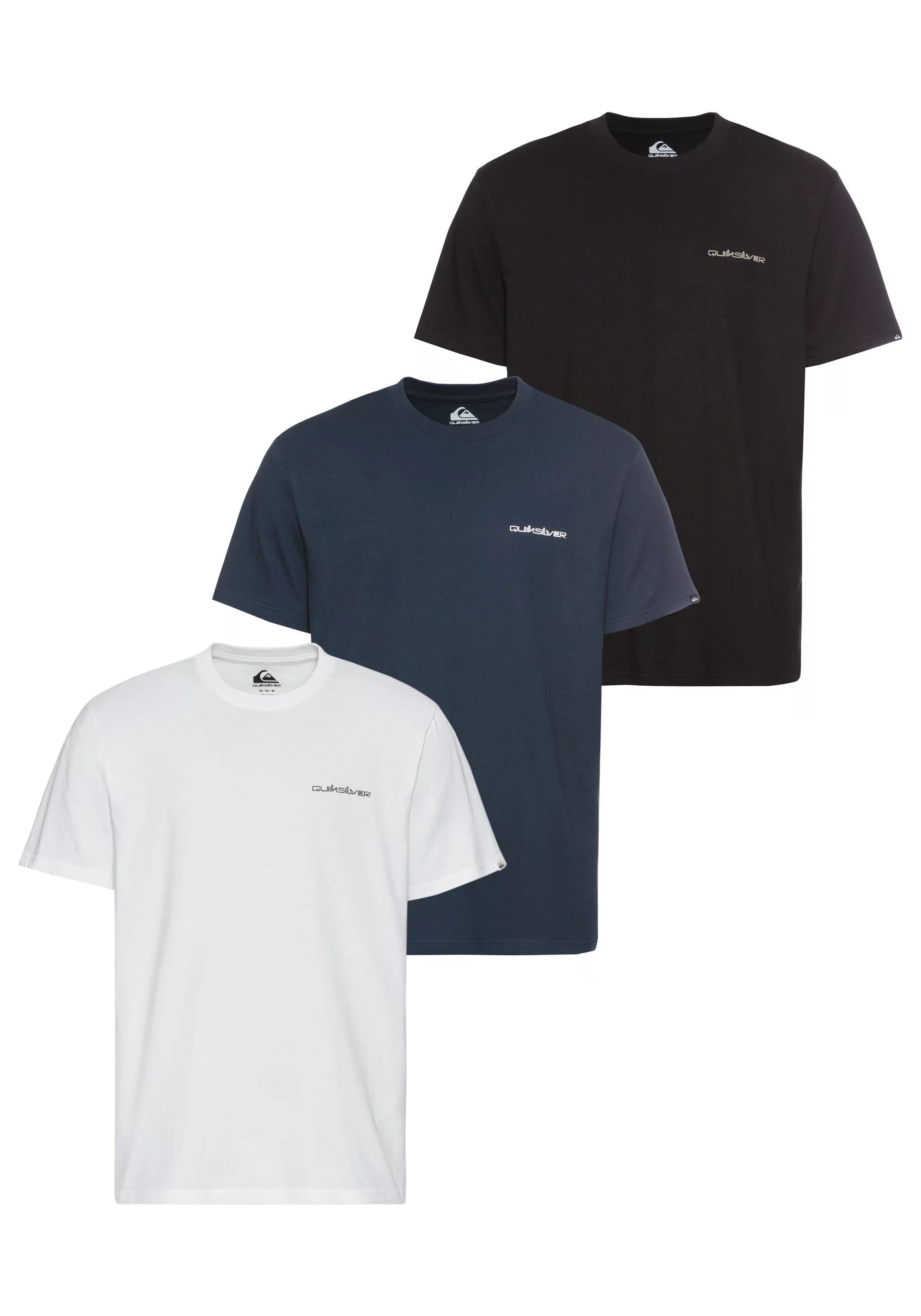 Quiksilver T-Shirt "OMNI QS SHORT SLEEVE TEE PACK3 YM" günstig online kaufen