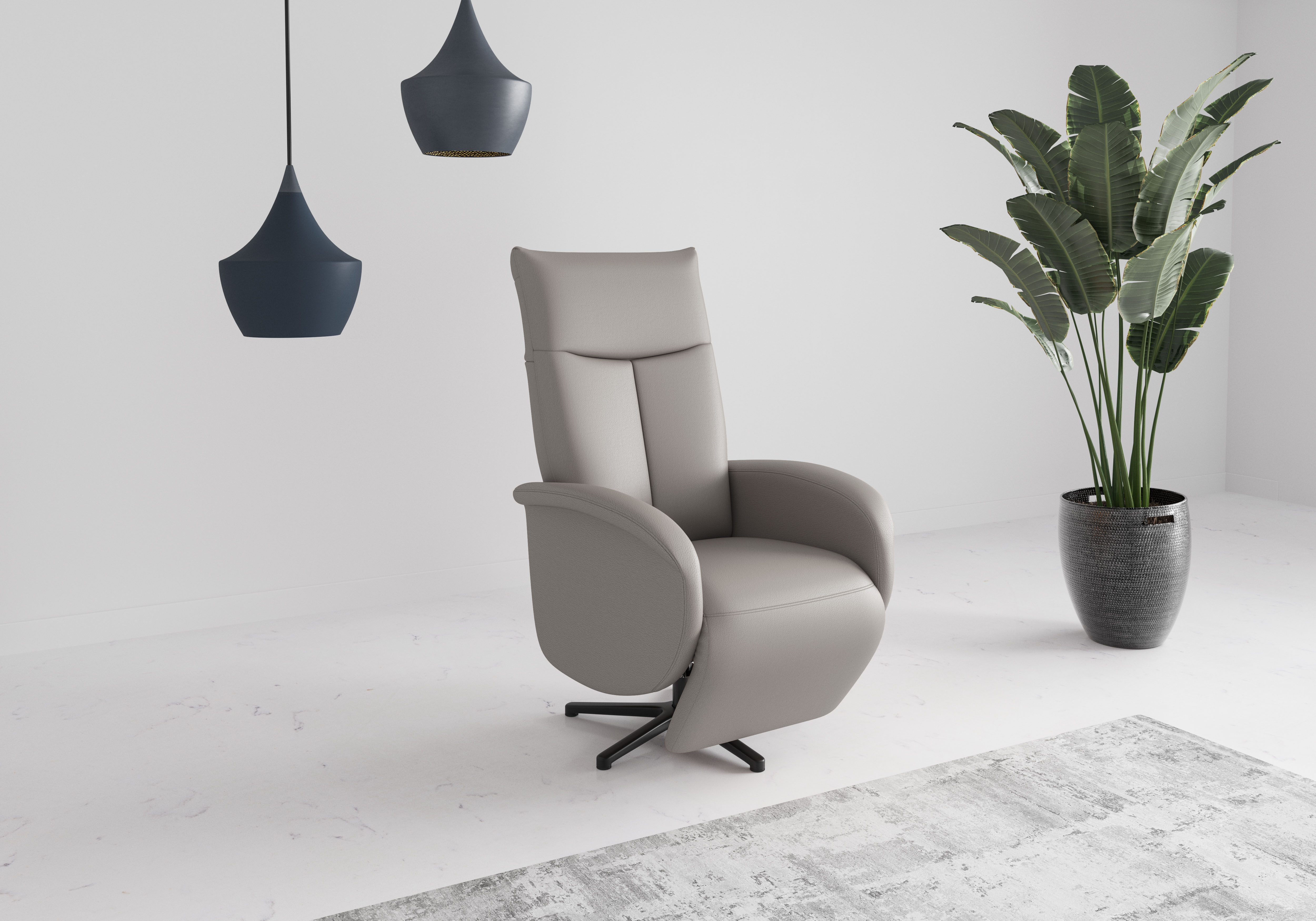 sit&more TV-Sessel "Juma, inkl. Drehfunktion & Kopfteilverstellung", Höhe A günstig online kaufen