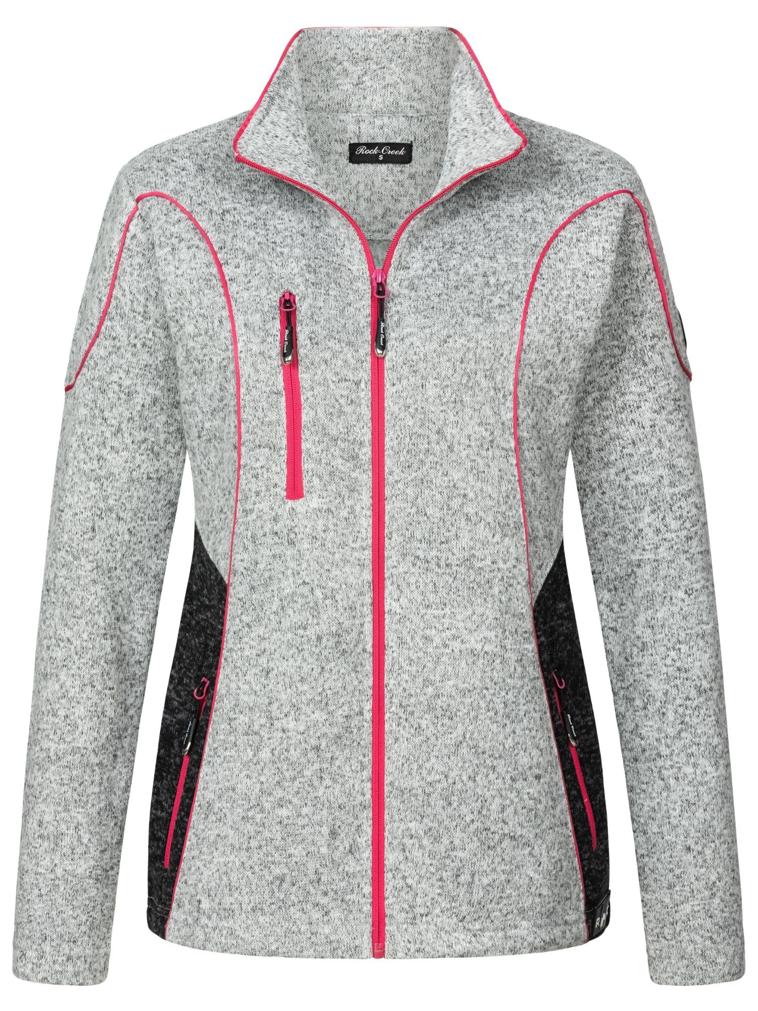 Rock Creek Fleecejacke Damen Fleecejacke Übergangsjacke günstig online kaufen