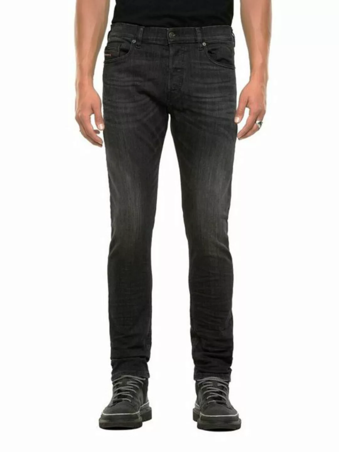 Diesel Slim-fit-Jeans Stretch Hose - D-Luster 0095K Schwarz - Länge:32 günstig online kaufen