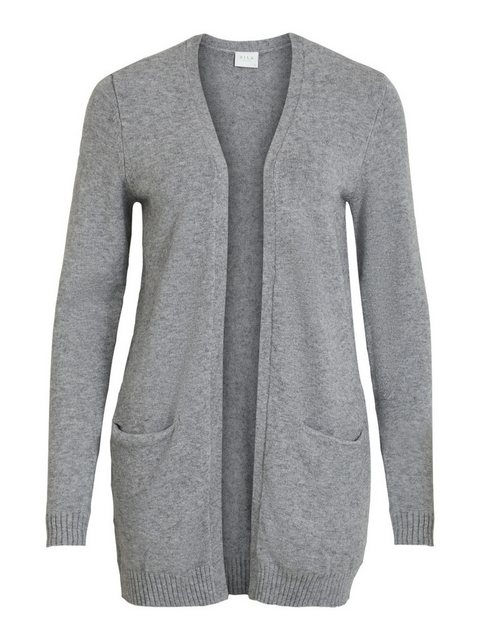 Vila Cardigan Feinstrick Basic Cardigan Stretch mit Taschen VIRIL 4597 in G günstig online kaufen