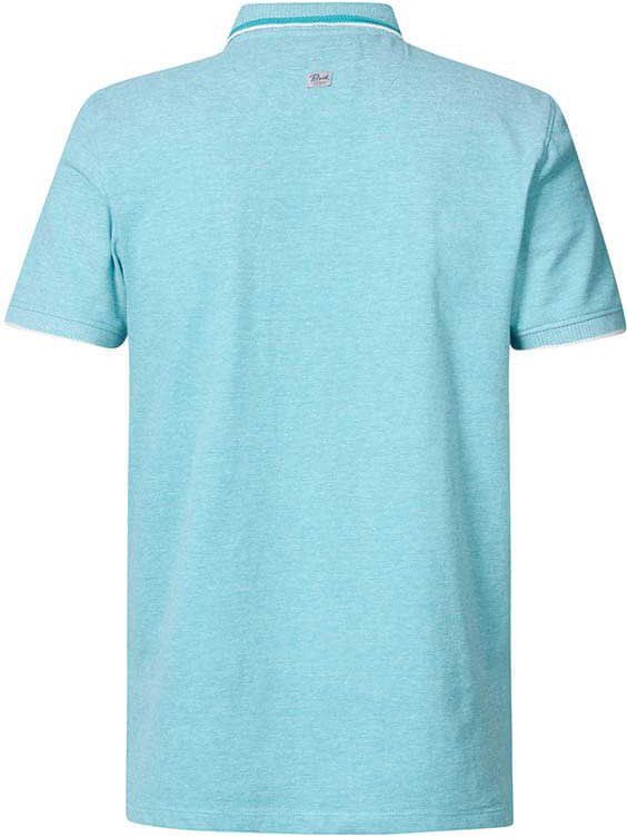 Petrol Polo Shirt Logo Hellblau - Größe M günstig online kaufen