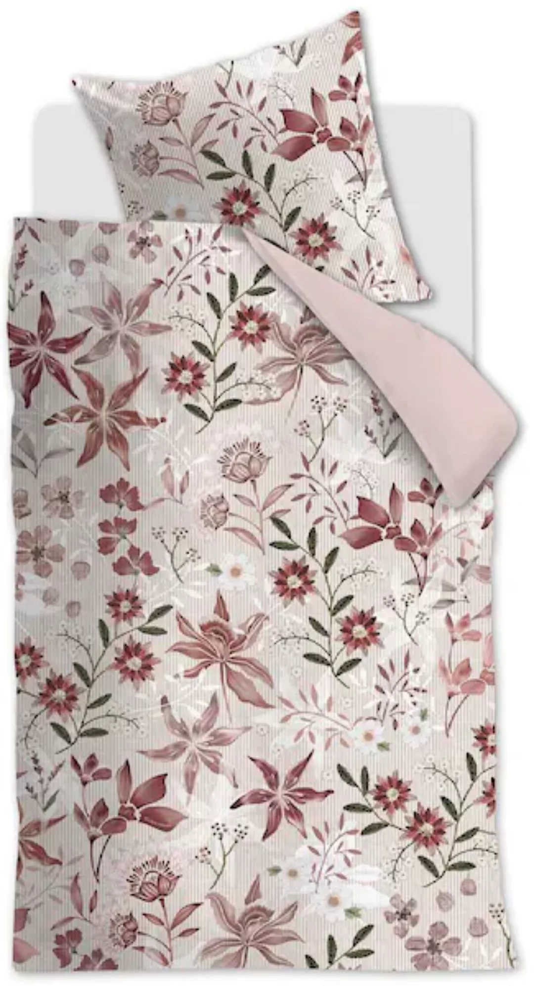 Rivièra Maison Bettwäsche »Floral Flowers«, (2 tlg.) günstig online kaufen