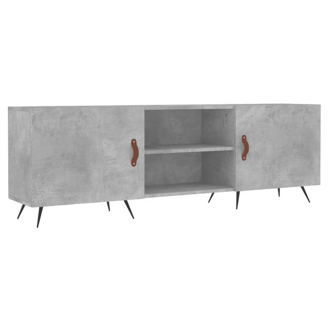 vidaXL TV-Schrank TV-Schrank Betongrau 150x30x50 cm Holzwerkstoff (1-St) günstig online kaufen