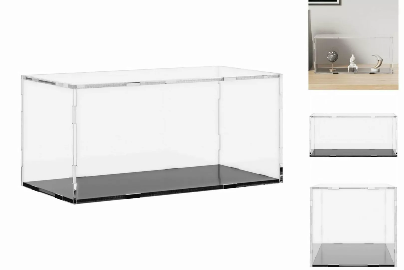 vidaXL Vitrine Vitrine Transparent 30x15x14 cm Acryl günstig online kaufen