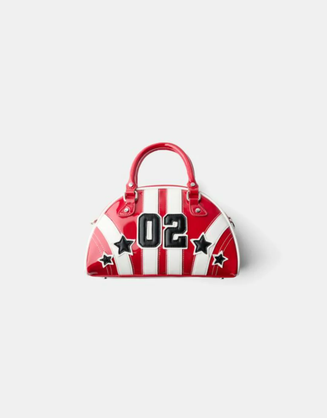 Bershka Bowlingtasche Stars Damen Rot günstig online kaufen