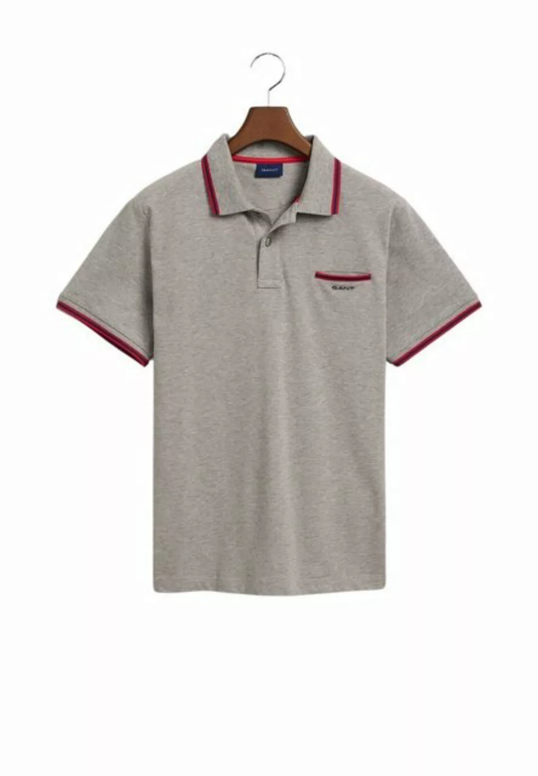 Gant Poloshirt Poloshirt 3-Color Pique Polo Kurzarmshirt günstig online kaufen