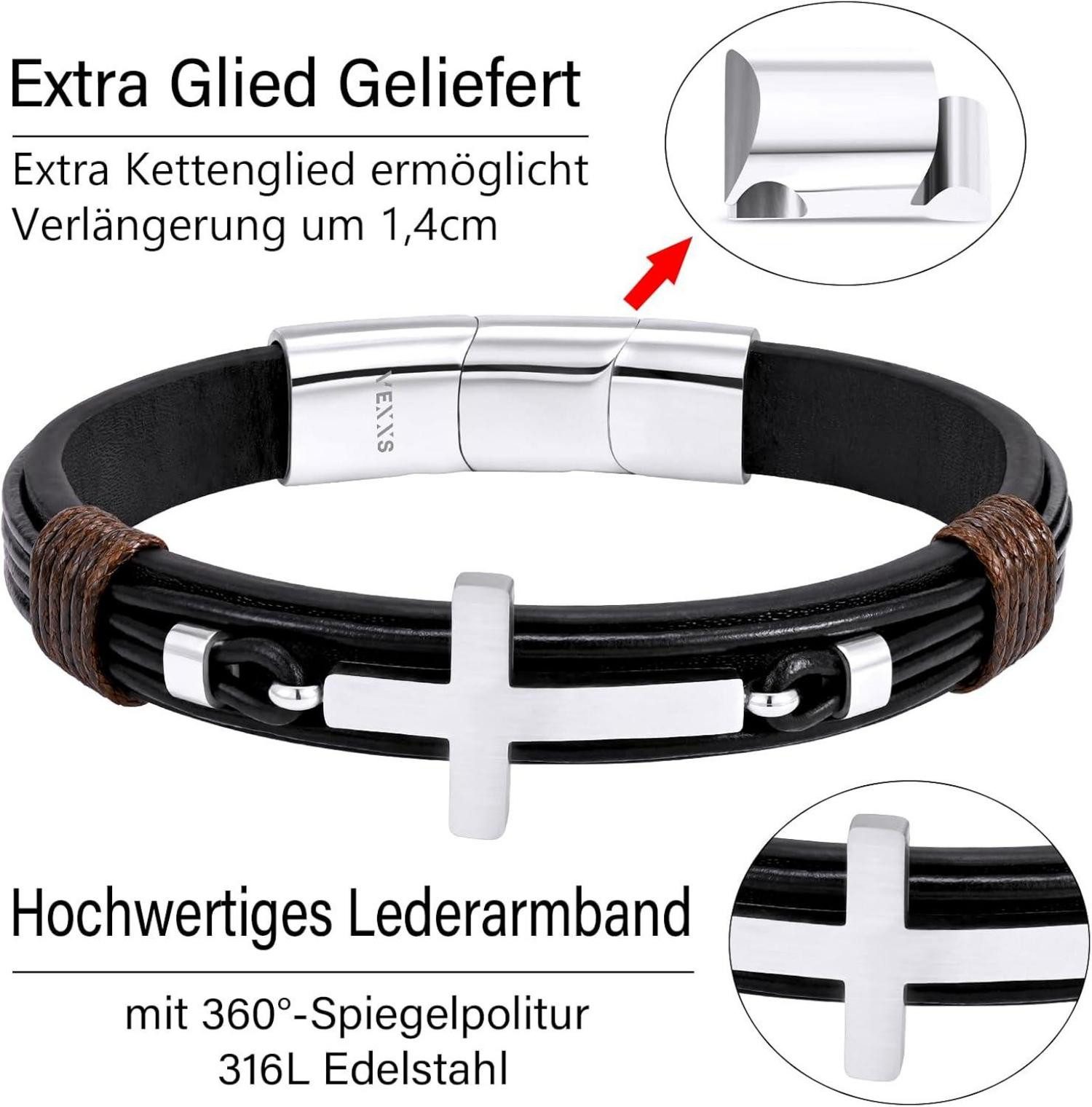 LuxusKollektion Ketten und Armband Set Herren günstig online kaufen