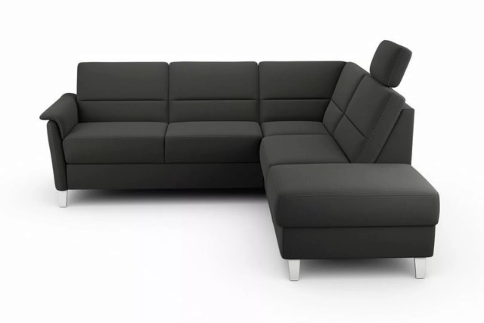 sit&more Ecksofa "Palmera L-Form", wahlweise mit Bettfunktion und Stauraum günstig online kaufen