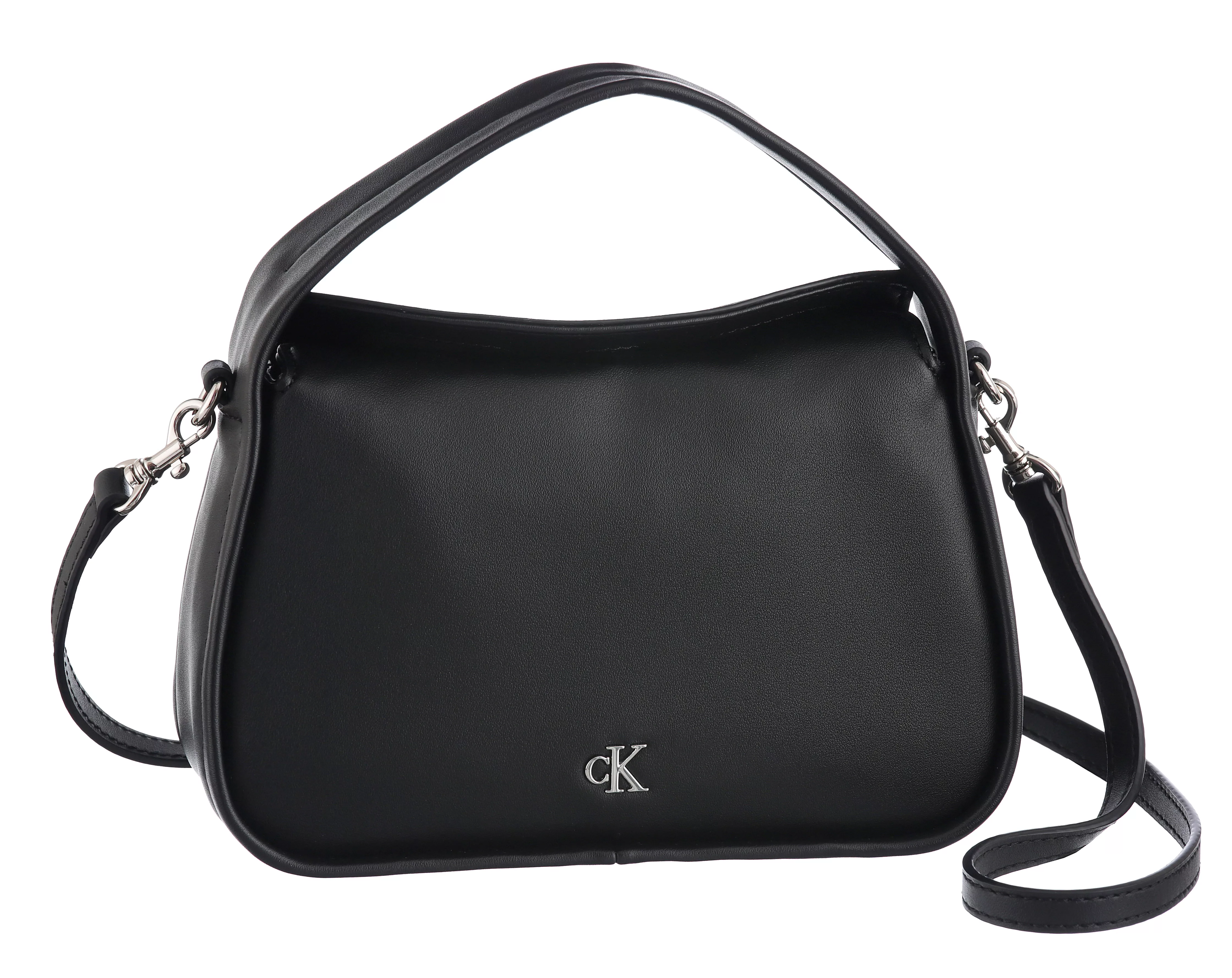 Calvin Klein Jeans Handtasche "MONO MINI BLOCK FLAP", (2 tlg., mit abnehmba günstig online kaufen