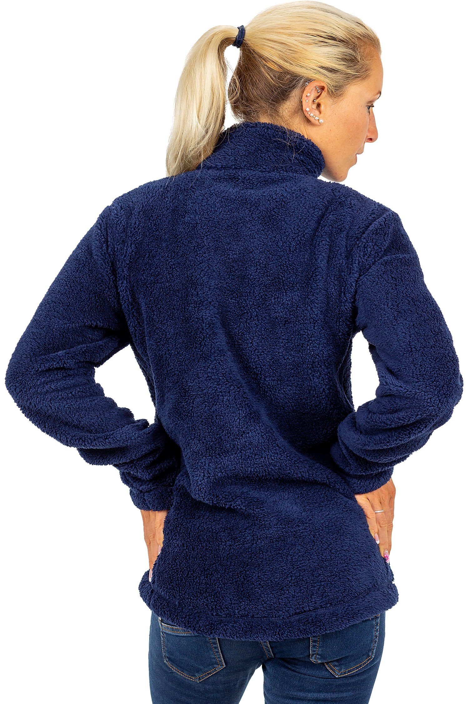Reichstadt Fleecejacke Kuschelige Flauschige Jacke 22RSW002 günstig online kaufen