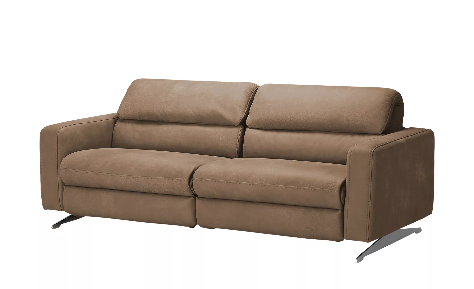 Hukla Ledersofa  Carisma ¦ braun ¦ Maße (cm): B: 218 H: 82 T: 96 Polstermöb günstig online kaufen