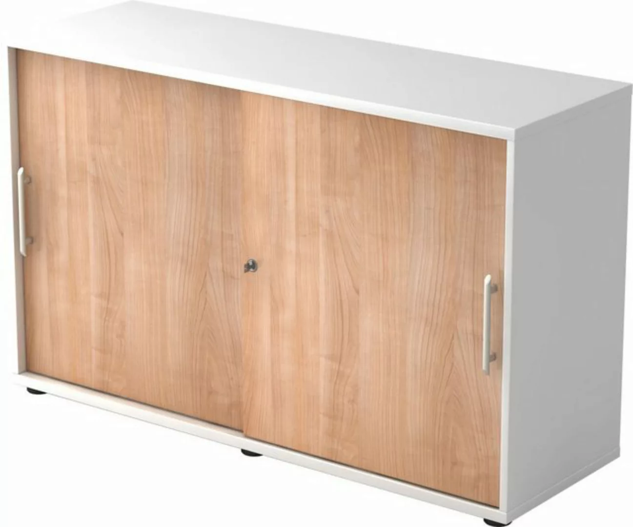 HAMMERBACHER Aktenschrank Schiebetürschrank Derie 9 2 OH BxTxH 120x40x74,8c günstig online kaufen