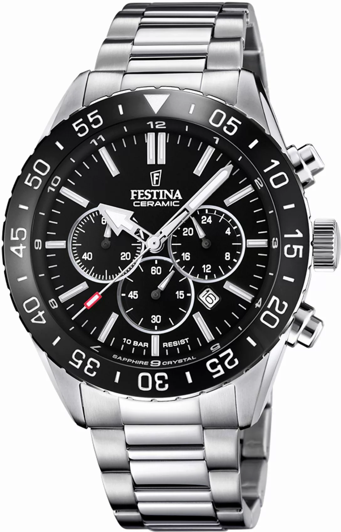 Festina Chronograph Keramik Kollektion F20575/3, Armbanduhr, günstig online kaufen