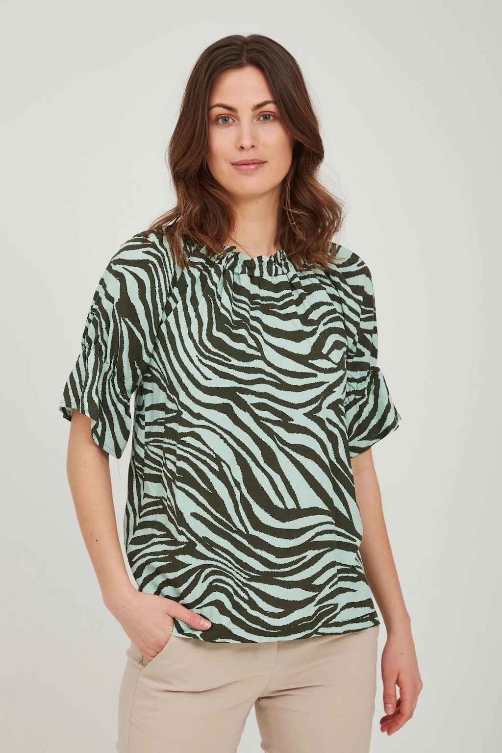 fransa Shirtbluse "Fransa FRAlzebra" günstig online kaufen