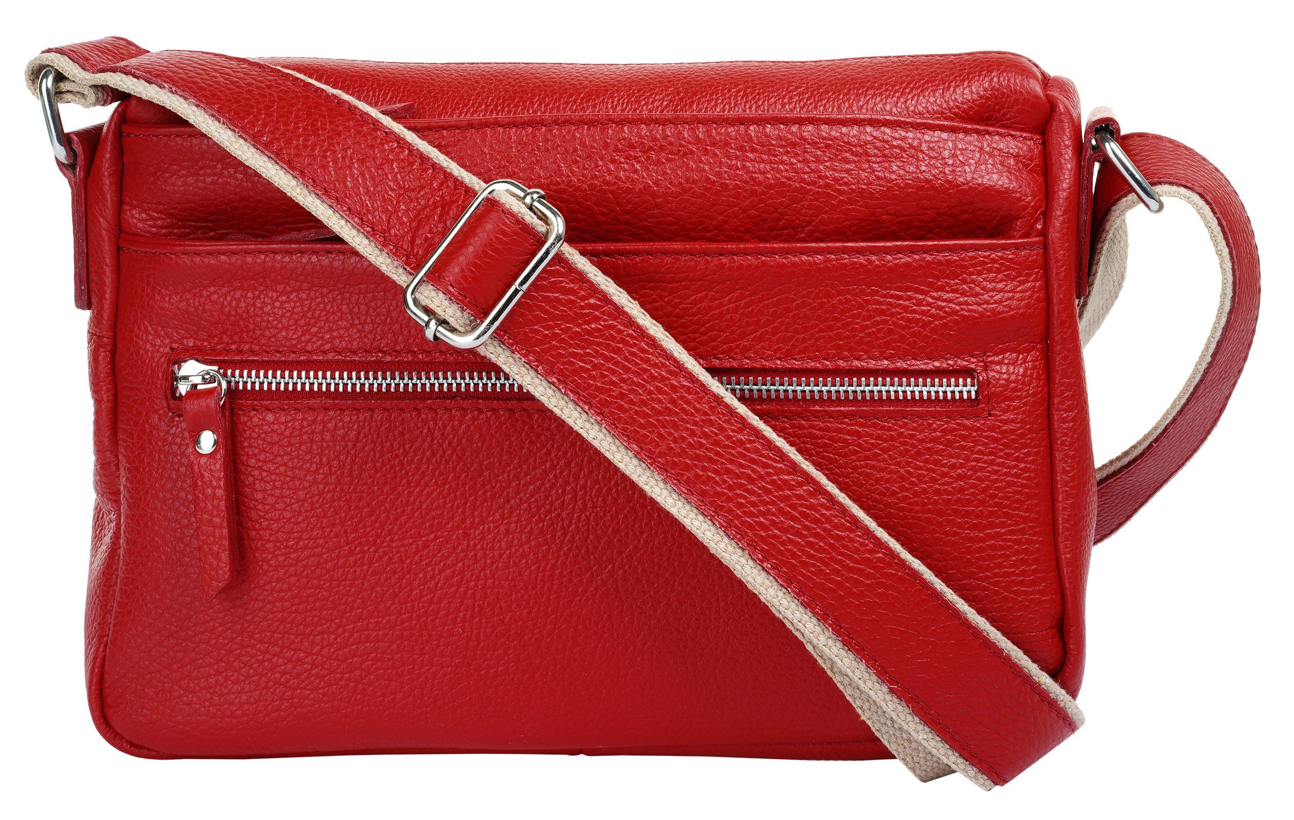 Samantha Look Umhängetasche, echt Leder, Made in Italy günstig online kaufen