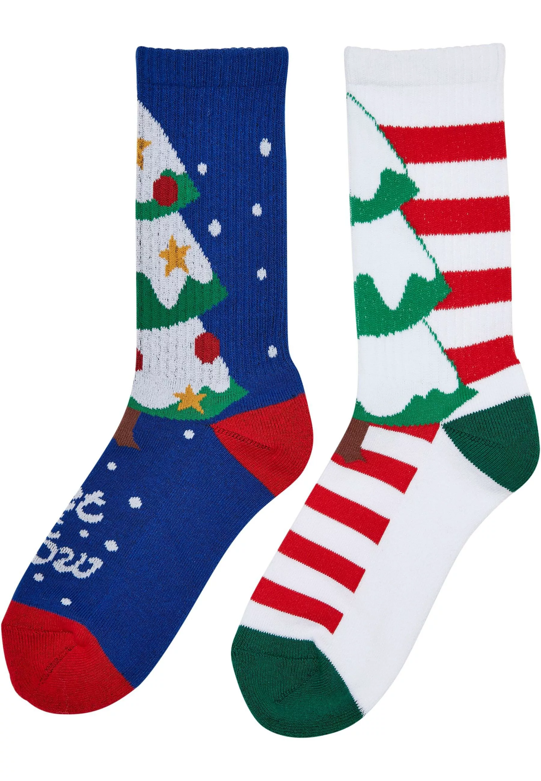 URBAN CLASSICS Basicsocken "Urban Classics Unisex Fancy X-Mas Tree Socks 2- günstig online kaufen