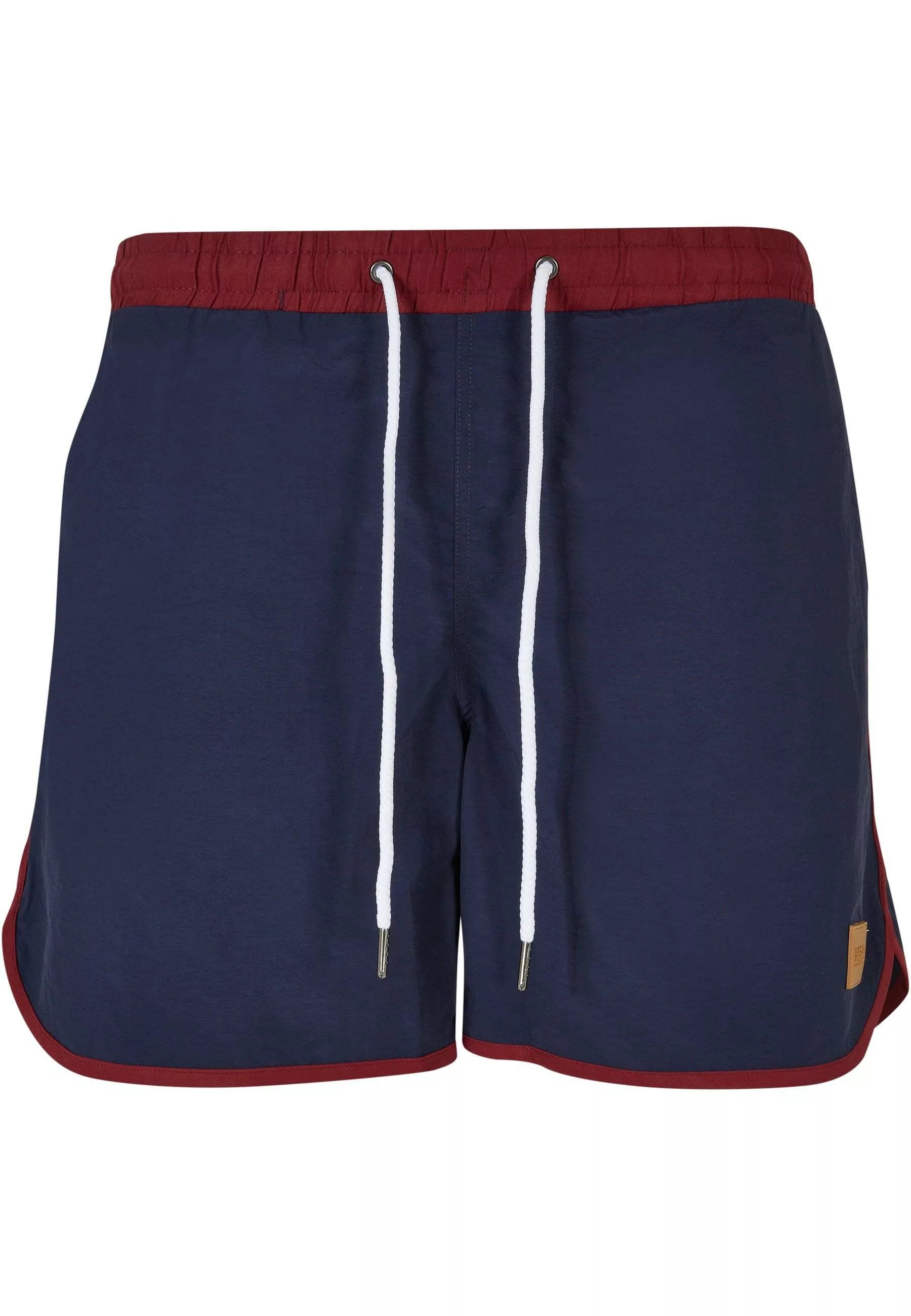 URBAN CLASSICS Badeshorts "Urban Classics Herren Retro Swimshorts" günstig online kaufen