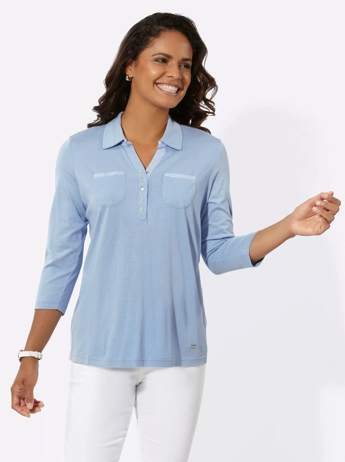 Casual Looks Poloshirt "Poloshirt", (1 tlg.) günstig online kaufen