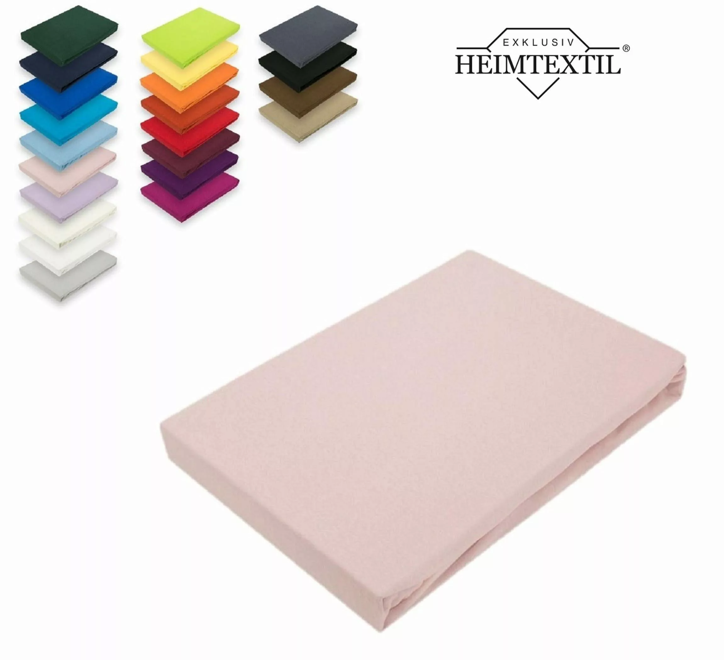 EXKLUSIV HEIMTEXTIL Spannbettlaken Marke Jersey Spannbettlaken günstig online kaufen