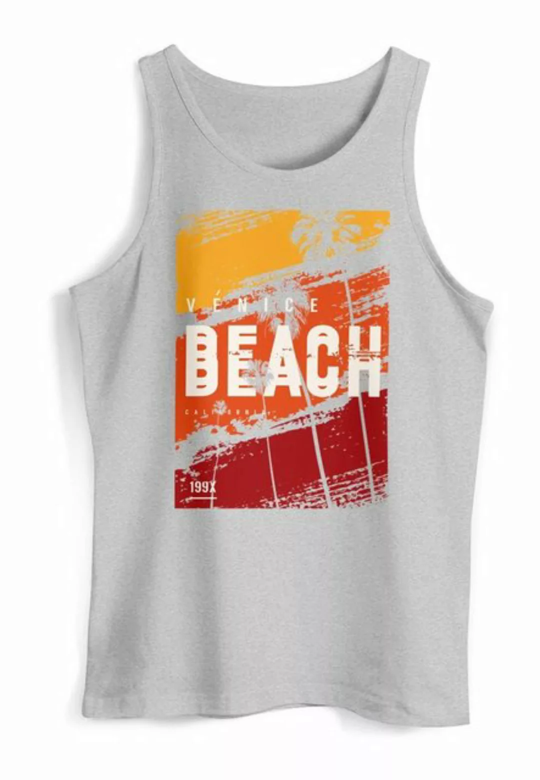 Neverless Tanktop Herren Tank-Top Sommer Venice Beach Surfing Motiv Aufdruc günstig online kaufen