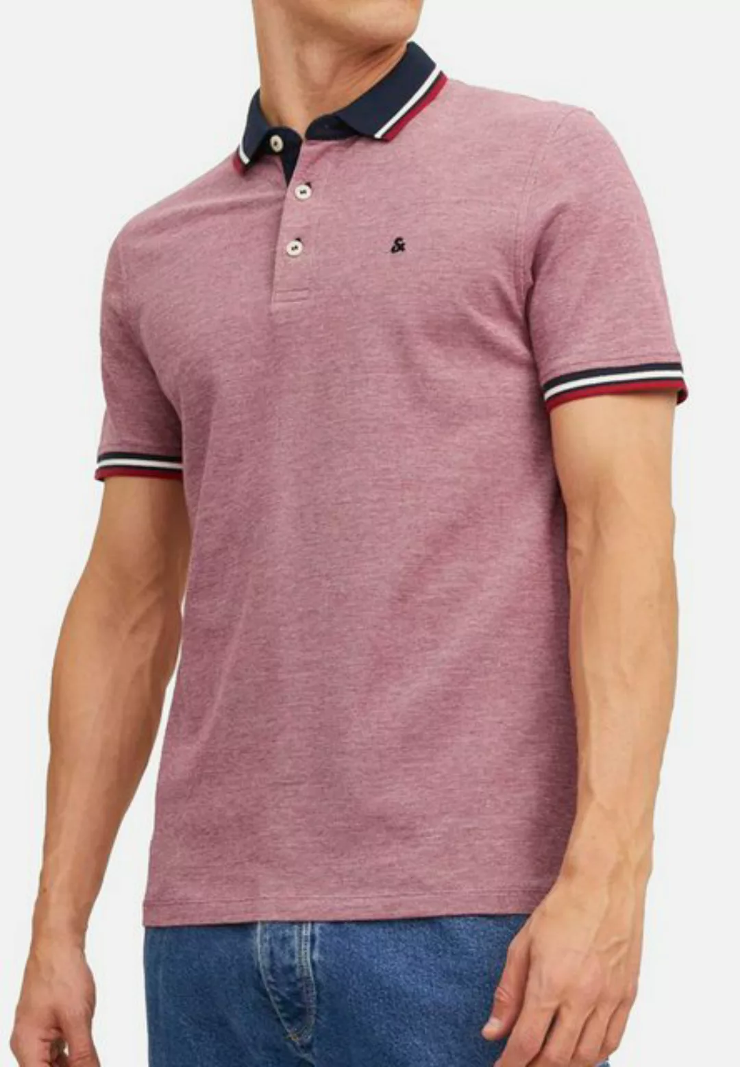 Jack & Jones Herren Poloshirt JJEPAULOS Slim Fit günstig online kaufen