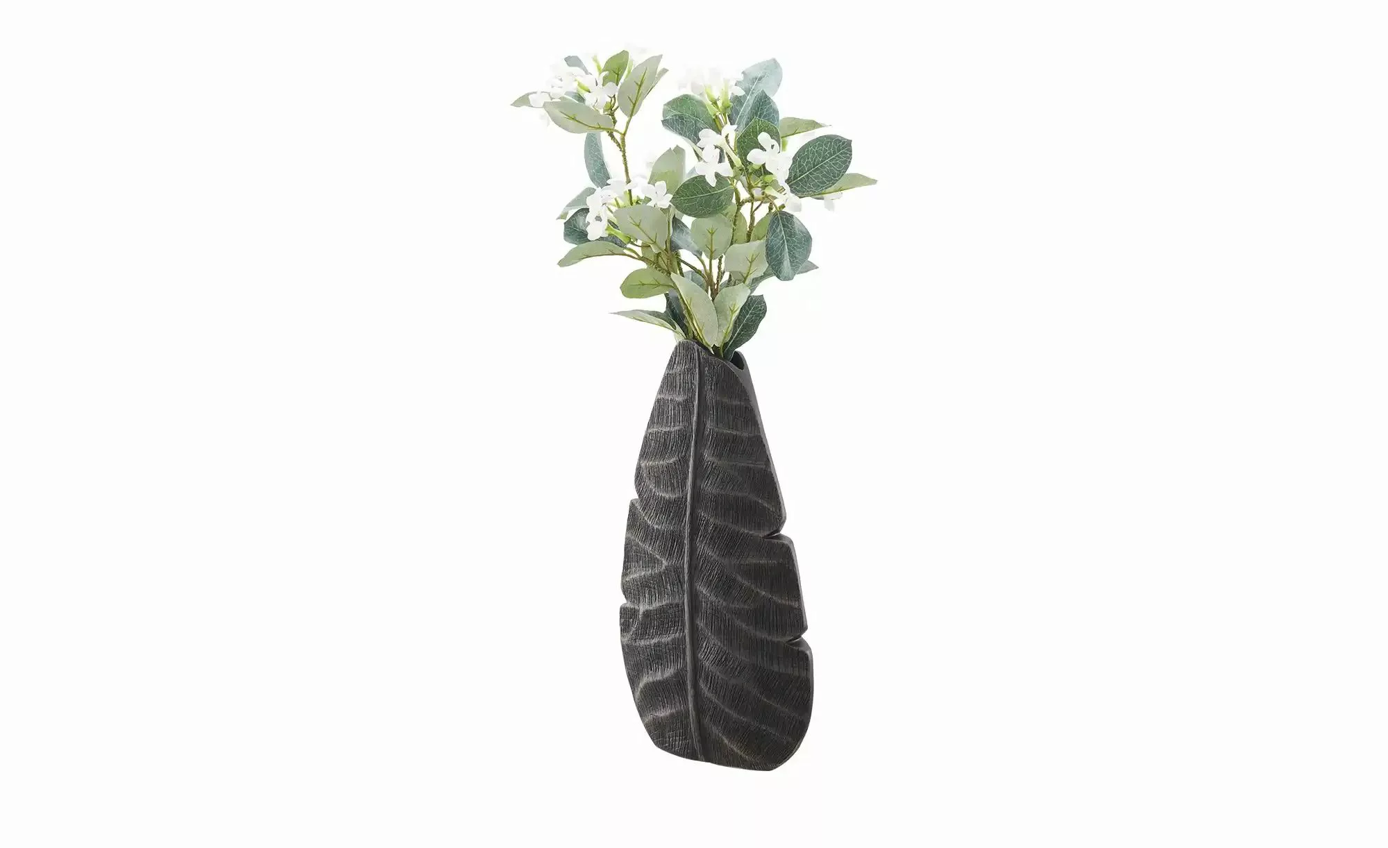 Deko Vase ¦ schwarz ¦ Polyresin (Kunstharz) ¦ Maße (cm): B: 7 H: 39 Accesso günstig online kaufen