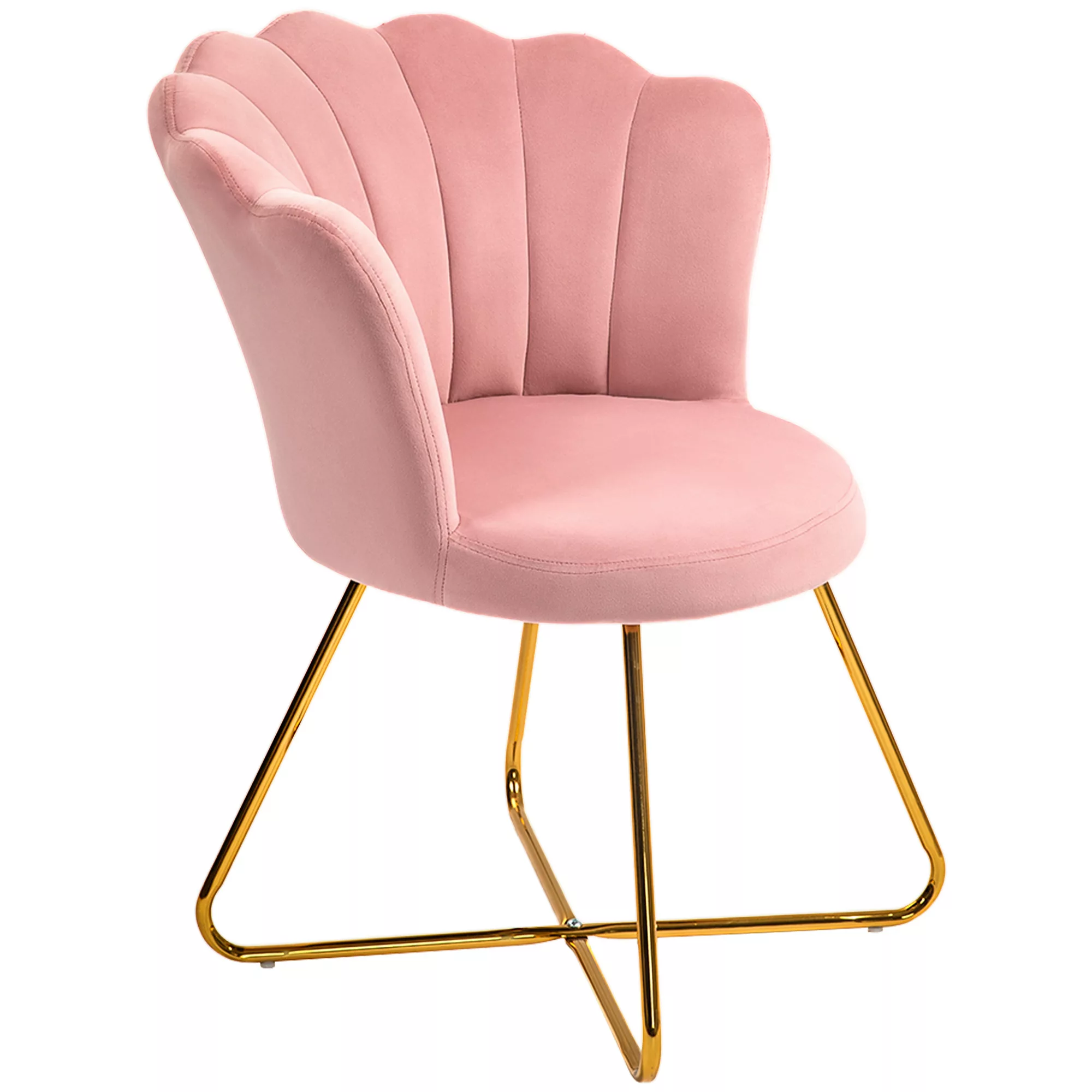 HOMCOM Sessel Loungesessel mit Armlehnen, Metallbeine, Relaxsessel mit Rück günstig online kaufen